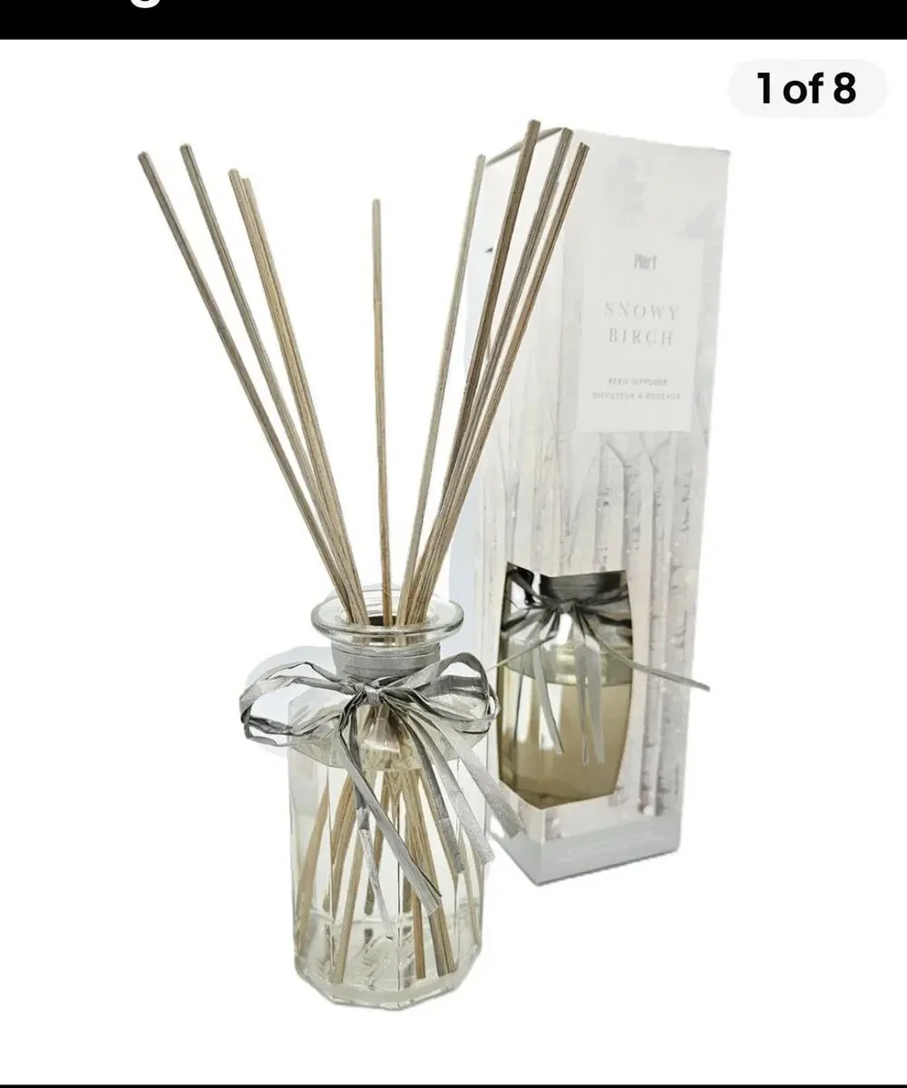 New Pier 1 Snowy Birch Reed Diffuser 0.95 Fl Oz Discontinued Pier One Imports